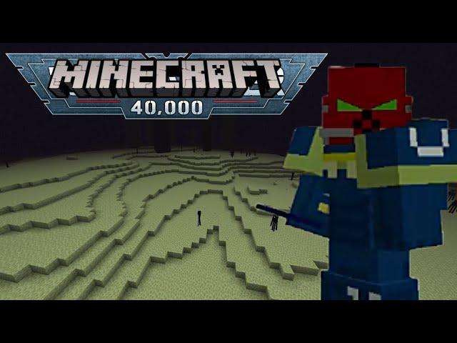 Minecraft 1.20 Warhammer 40k mod teaser