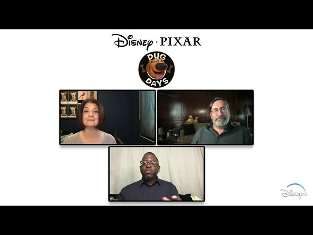 Producer Kim Collins and director Bob Peterson talk Pixar's Dug Days