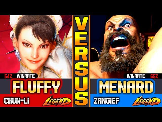 SF6 MenaRD (Zangief Vs Chun-Li) Fluffy ▰ High Level