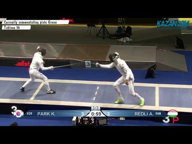 PARK Kyoungdoo KOR vs. REDLI Andras HUN - July 20, 2014