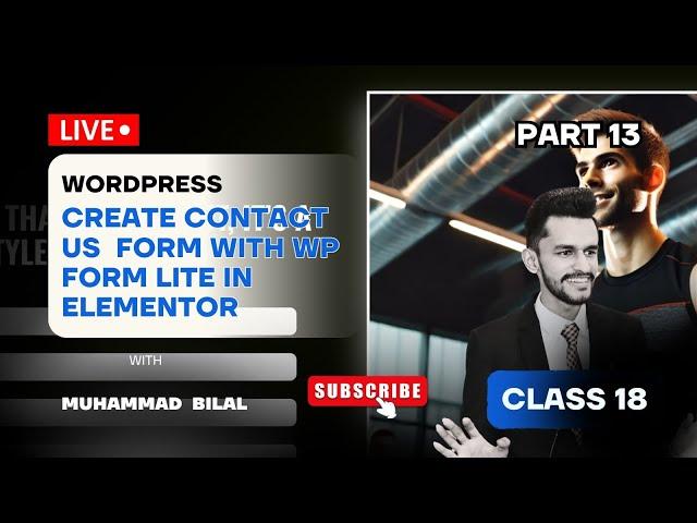 HOW TO CREATE A WEBSITE FOR GYM AND FITNESS CENTER WITH WORDPRESS AND ELEMENTOR | PART 13