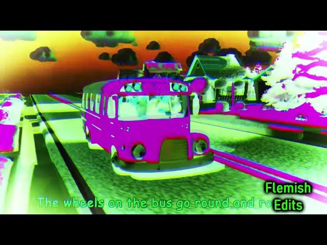 wheels on the bus go round and round special after effects | most viewed on youtube Inverted