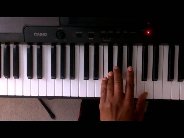 "B" Flat Minor Scale On Piano - Piano Scale Lessons (Right and Left hand)