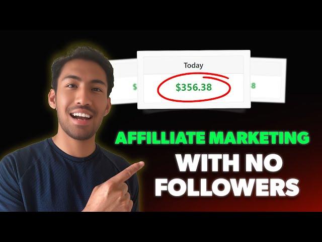 FREE method to promote Affiliate Offers with NO FOLLOWING