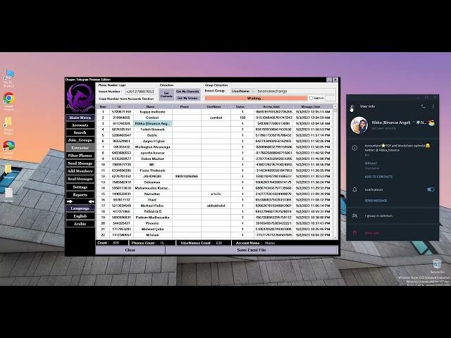 Scrape Telegram Hidden Group Members - Exclusive