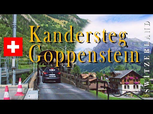 Amaizing railway for cars from Kandersteg–Goppenstein 2020 Switzerland #2