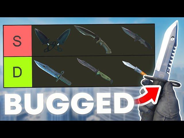 The Ultimate CS2 Knife Animation Tier List