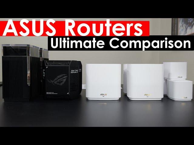 Discover the Best ASUS Mesh WiFi: Comparing XD5, ET8, XT9, GT6, ET12 Pro