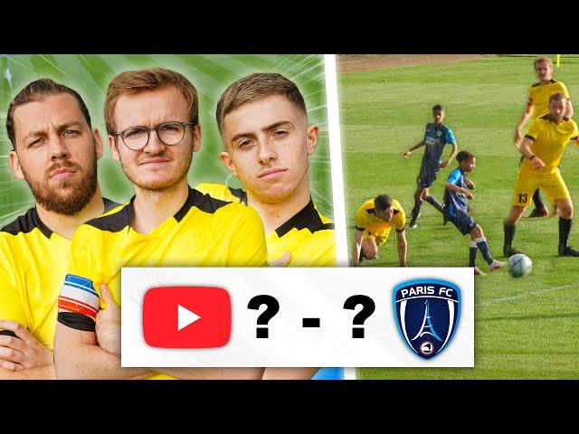 On affronte des futurs joueurs pros au foot (ils ont 12 ans)