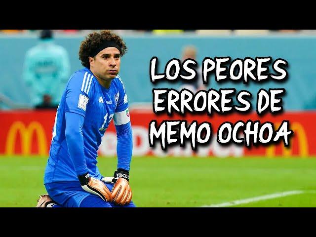 Los Peores Errores de Memo Ochoa con Selección Mexicana