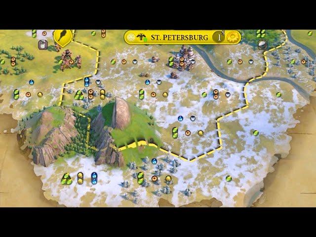 The perfect start location doesn't exist... [Spits out Cereal] - Civ 6 Russia GIGA Start