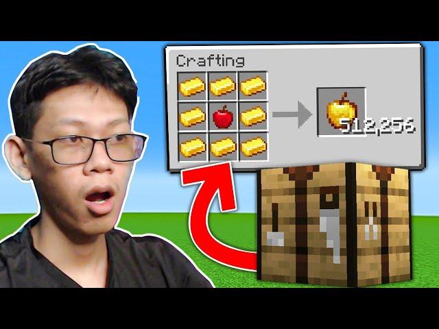 Craft Golden Appleមួយទទួលបានរាប់លាន ក្នុង Minecraft