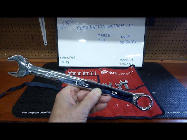GENIUS COMBINATION WRENCH SET, 1 YEAR FOLLOW UP,  THESE WILL SURPRISE YOU 