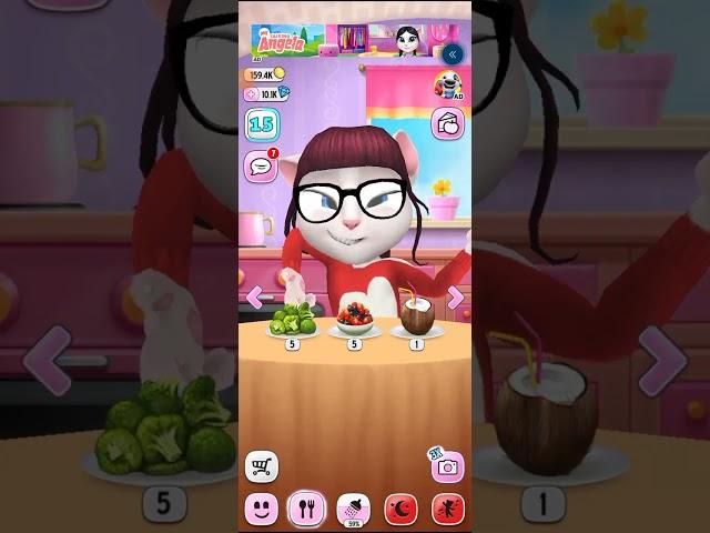 Talking Angela | #gamingglory #talkinangela #funny #cartoon#shorts