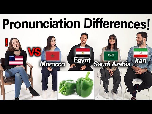 American Shocked By Middle Eastern Countries Word Differences!! (Morocco, Egypt, Saudi Arabia, Iran)