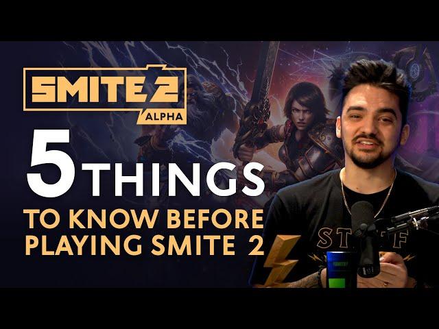 SMITE 2: 5 Things to know before playing SMITE 2!