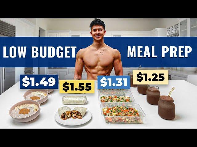 The CHEAPEST Meal Plan to Lose Fat (HEALTHY & EASY)