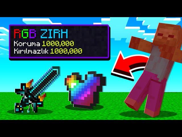 HİLELİ EŞYALARIM VAR !! - Minecraft