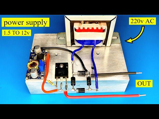 Build Your Own 12V Power Supply - Perfect for Your Projects