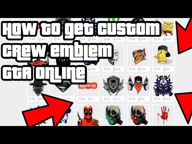 How to Get Custom Crew Emblems in GTA Online