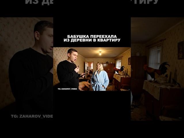 Бабушка переехала в квартиру  (Соседи в шоке наверно)
