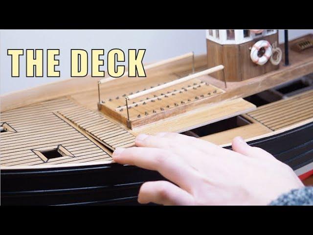 You didn't know about this DECK PLANKING method for model ship