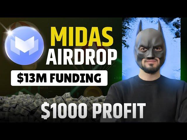 Midas Airdrop 🪂 | Midas Airdrop Wallet Connect | Confirm Free Airdrop