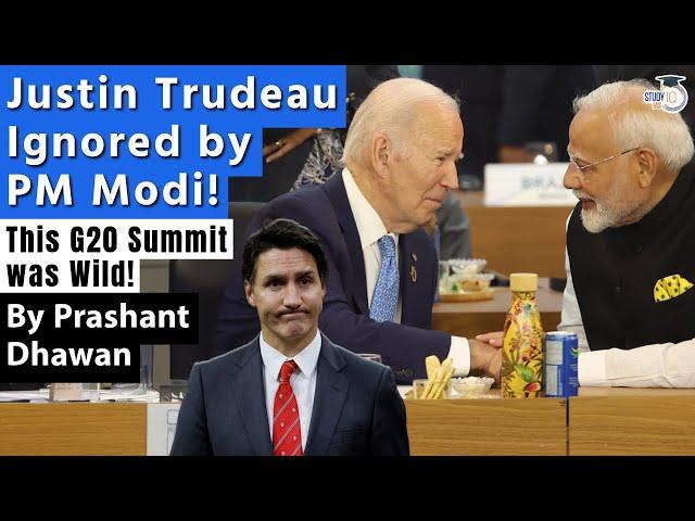 Justin Trudeau Ignored by PM Modi at G20 Summit! Incredible Scenes at Brazil's Wild G20 Meet