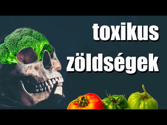 Poisonous vegetables. Don't eat this!