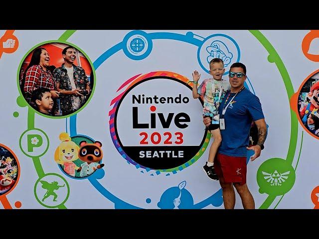 Vlog: Nintendo Live 2023 Seattle! (Super Mario Bros Wonder Gameplay) *Unreleased Game, Early Access!