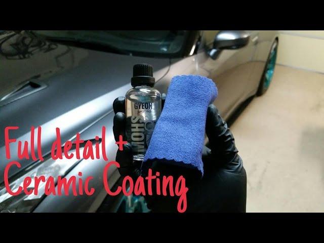 Nissan GTR Detail and Ceramic Coating  (Gyeon Mohs)