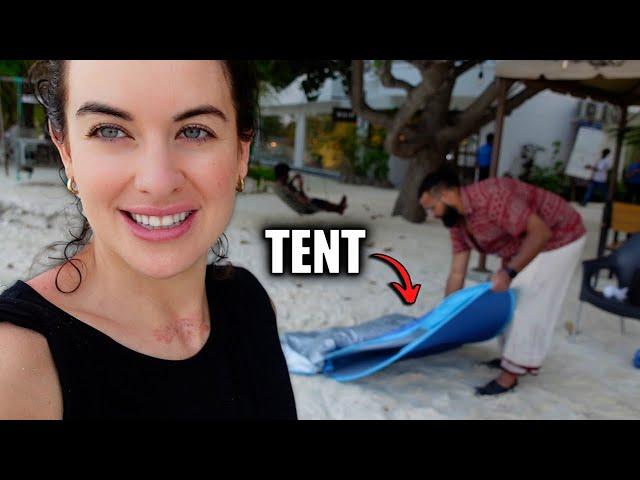 What $60 PER NIGHT gets you in Maldives?   (No Music Vlog)