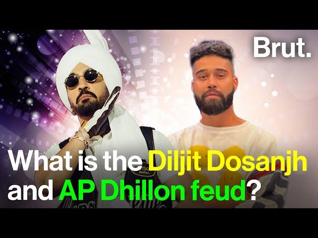 What is the Diljit Dosanjh and AP Dhillon feud?