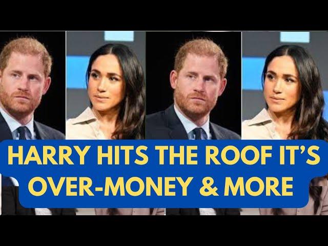 HARRY HITS ROOF - MONEY, MISSING & MEGHAN LATEST #meghan #meghanmarkle #princeharry