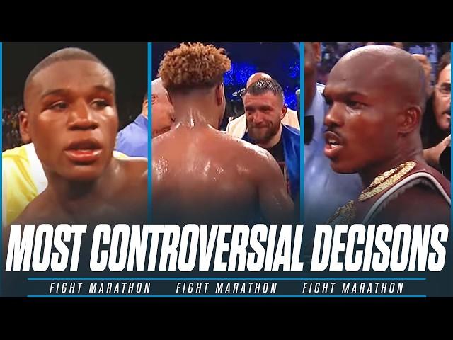 The Most Controversial Decisions In Boxing | FIGHT MARATHON