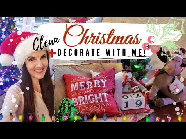 Christmas Clean and Decorate With Me + Fix Tree Gap issues Ana Andrea Xoxo