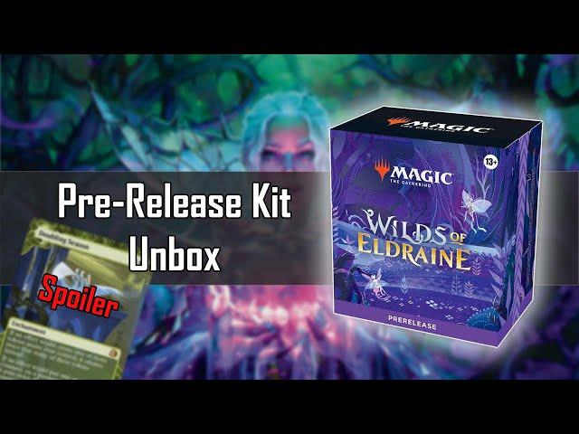 Magic the Gathering - Wilds of Eldraine: PreRelease Kit Unboxing