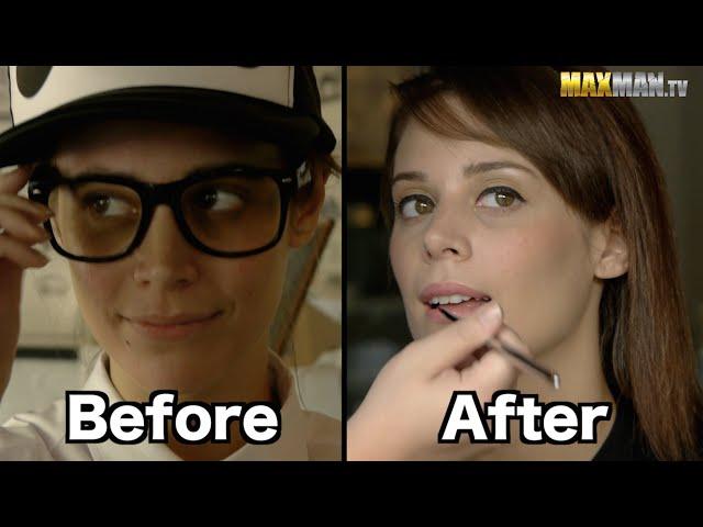 NERDY WAITRESS VS. SUPERMODEL PRANK