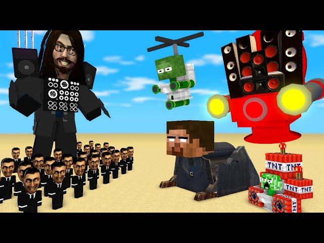 Minecraft Mobs : SEASON 2 ALL EPISODE - Minecraft Animation