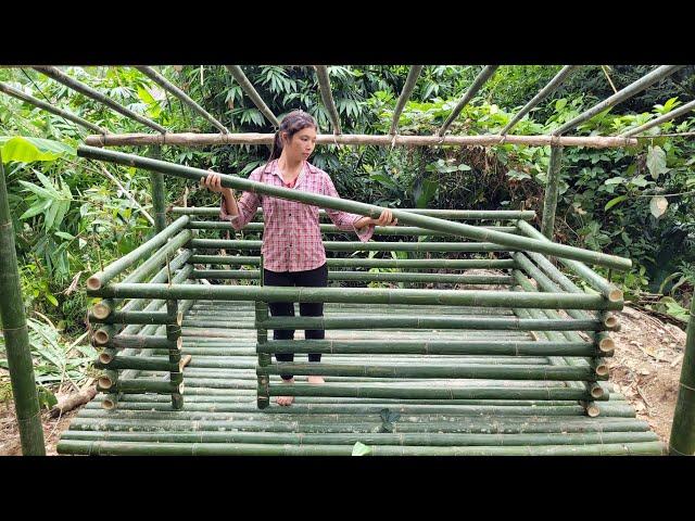 How to make a pig pen from natural bamboo - Lý Lưu Linh