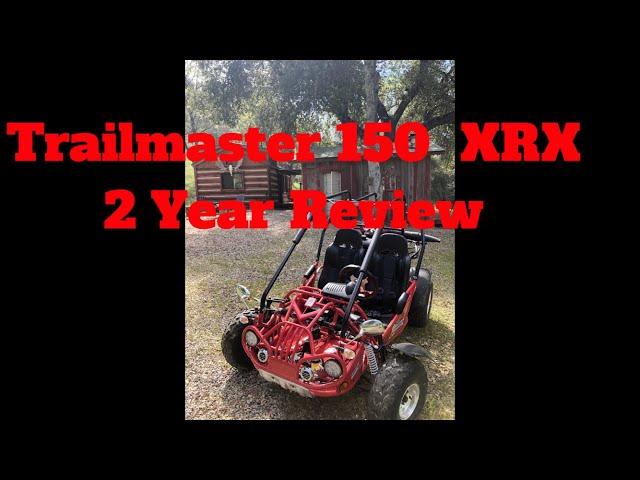 Trail Master 150 XRX 2 year Review & Riding footage