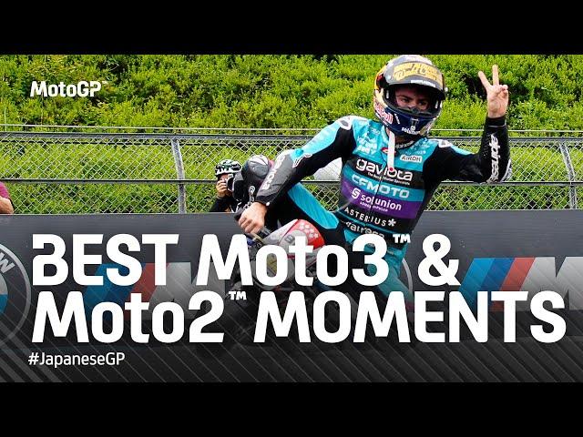 Best Moto3™ & Moto2™ moments!   | 2024 #JapaneseGP