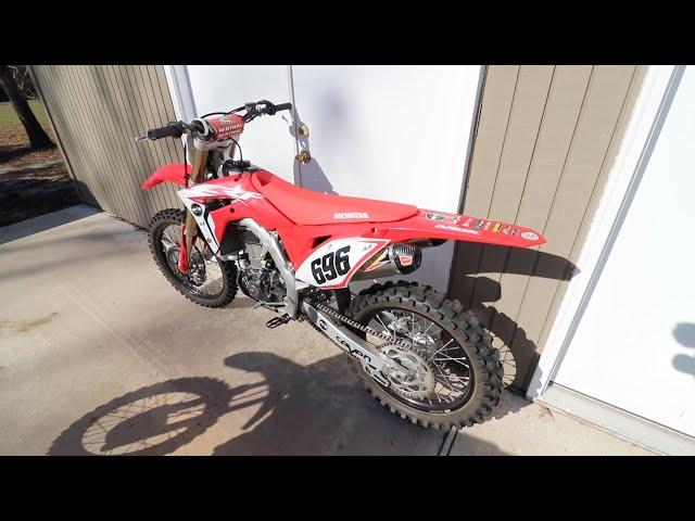 FIRST CRF450 UPGRADES!!