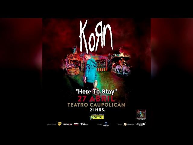 Korn En Chile Teatro Caupolican 27 de Abril 2017 (Audio 320kbps - Completo)