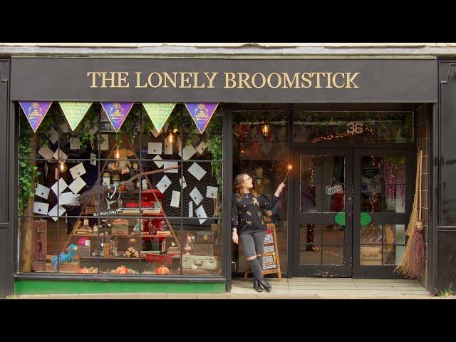 SHOP TOUR: THE LONELY BROOMSTICK | Harry Potter Inspired Shop, Scotland 