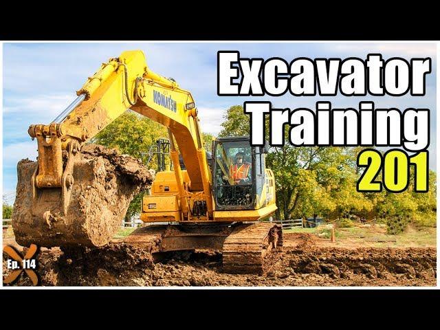 How to Operate an Excavator - Advanced // Heavy Equipment Operator