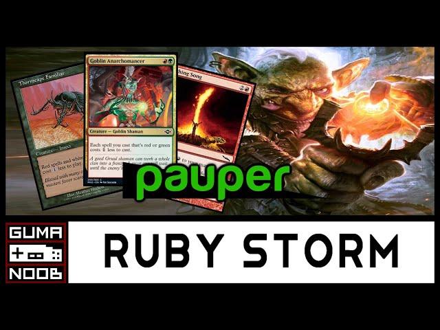 RUBY STORM (Pauper) - Combo Super Explosivo