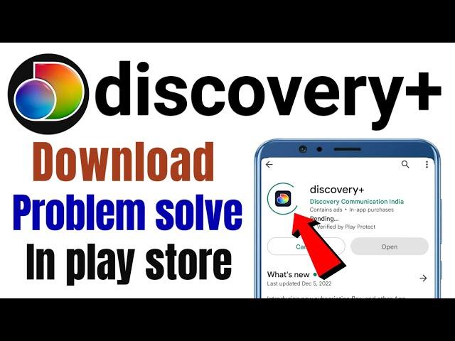 discovery plus app download problem solve in play store | Not install discovery+ app