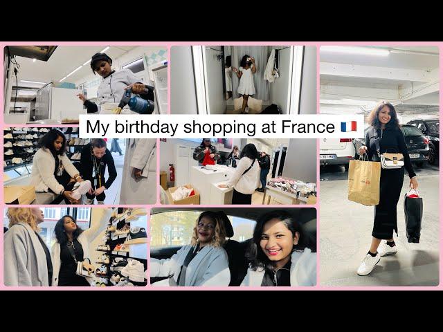 My birthday Shopping at France ||What all i brought for myself||SPURTHI VLOGS||