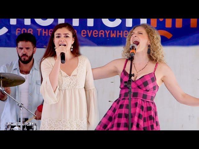 Watch Highlights of Waitress, Chicago, and More Heating Up the TheaterMania Block Party